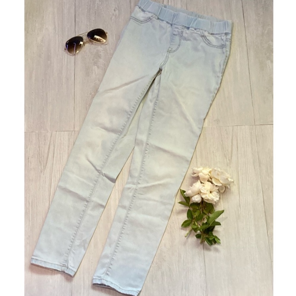 Girls 14 Cat & Jack Light Blue Jeggings